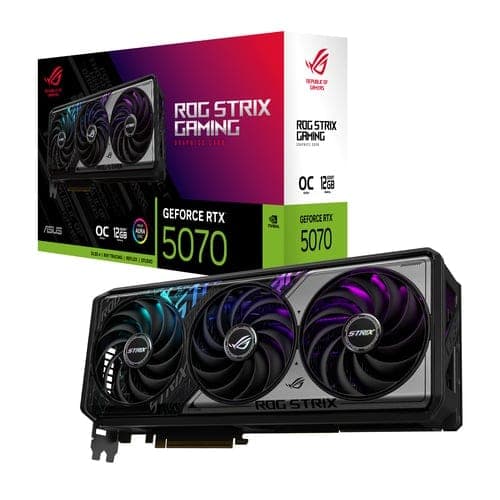 Asus ROG Strix GeForce RTX 5070 12GB GDDR7 OC Edition - Miniature 3
