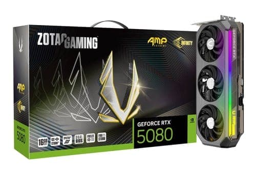 ZOTAC GeForce RTX 5080 AMP Extreme Infinity 16GB GDDR7 - Miniature 3